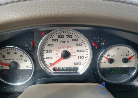 2005 Ford F150 Supercrew из США, поврежденный, VIN 1FTPW14575KE93566